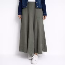 Linnekjol Enkel KAKI