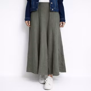 Linnekjol Enkel KAKI