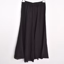 Linnekjol Enkel SVART