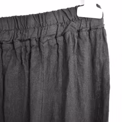 Linnekjol Enkel SVART