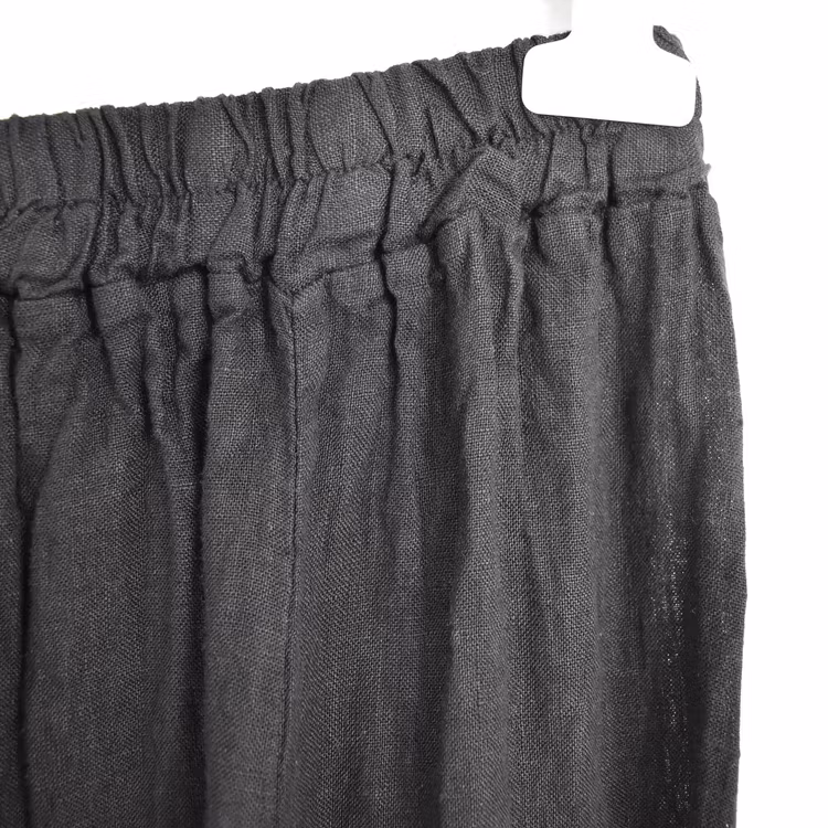 Linnekjol Enkel SVART