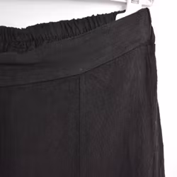 Linnekjol Enkel SVART