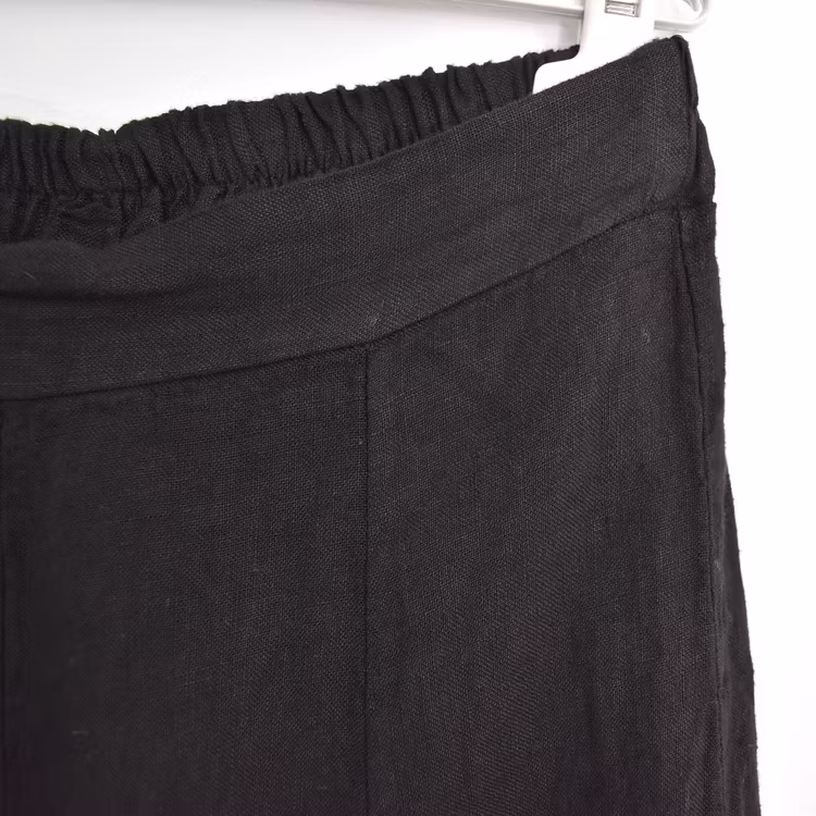 Linnekjol Enkel SVART