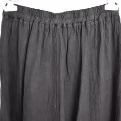 Linnekjol Enkel SVART