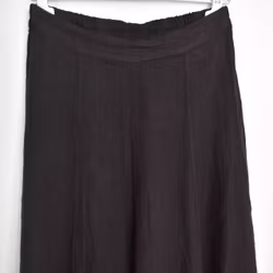 Linnekjol Enkel SVART