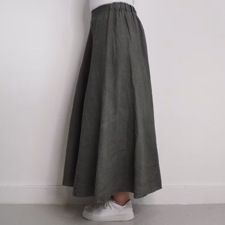 Linnekjol Enkel KAKI