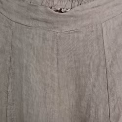 Linnekjol Enkel TAUPE