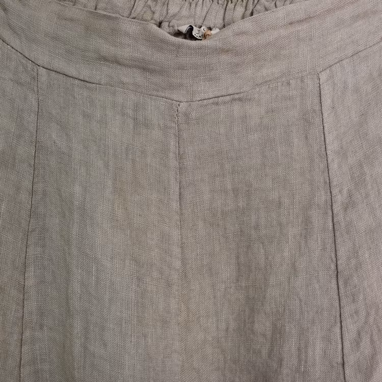 Linnekjol Enkel TAUPE