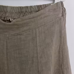 Linnekjol Enkel TAUPE