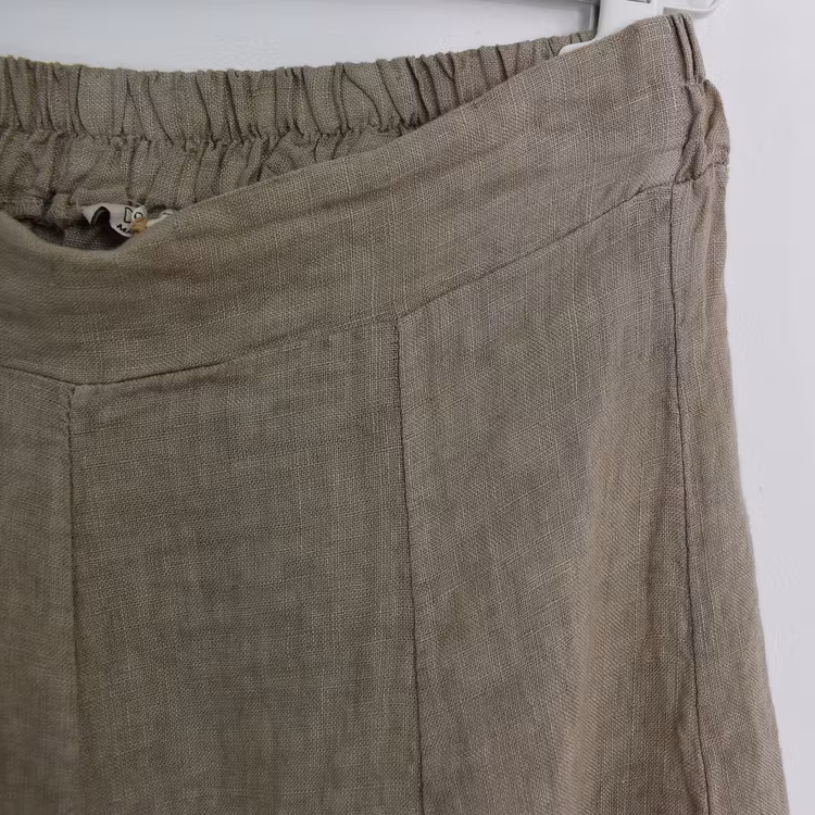 Linnekjol Enkel TAUPE