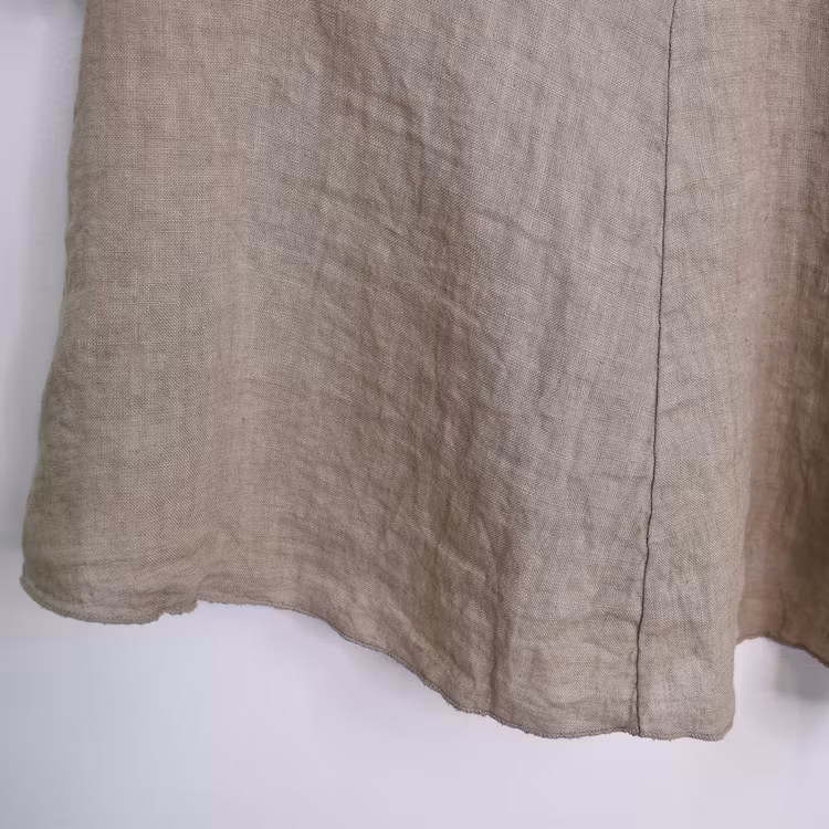 Linnekjol Enkel TAUPE