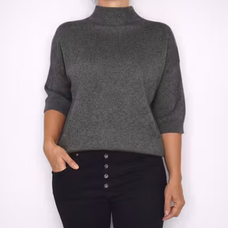 Tröja Halvpolo KAKI