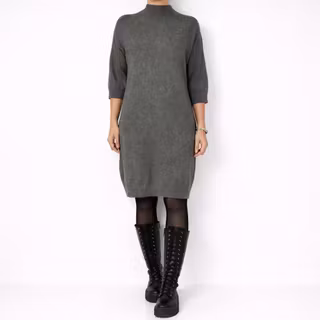 Klänning Halvpolo KAKI