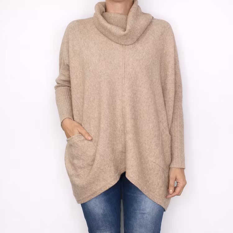 Polotröja Fickor Over Sized FANGO CHIARO