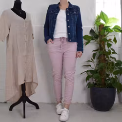 Stretchig Byxa Alva ROSA