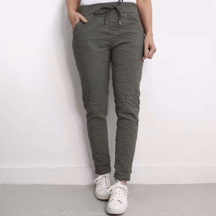 Stretchig Byxa Alva KAKI