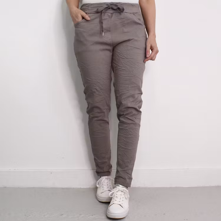 Stretchig Byxa Alva TAUPE