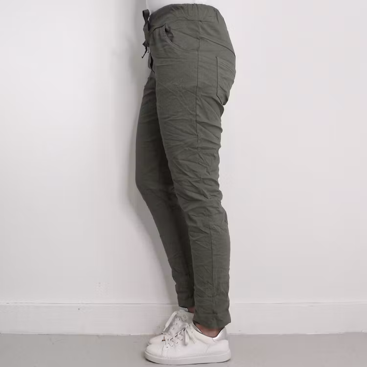 ANDRASORTERING Stretchig Byxa Alva KAKI