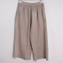 Coulettbyxa i linne Vivi BEIGE - Mix By Heart