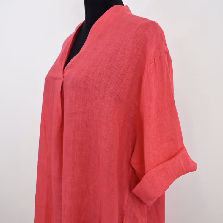 Linneklänning Loella HALLON - Mix By Heart