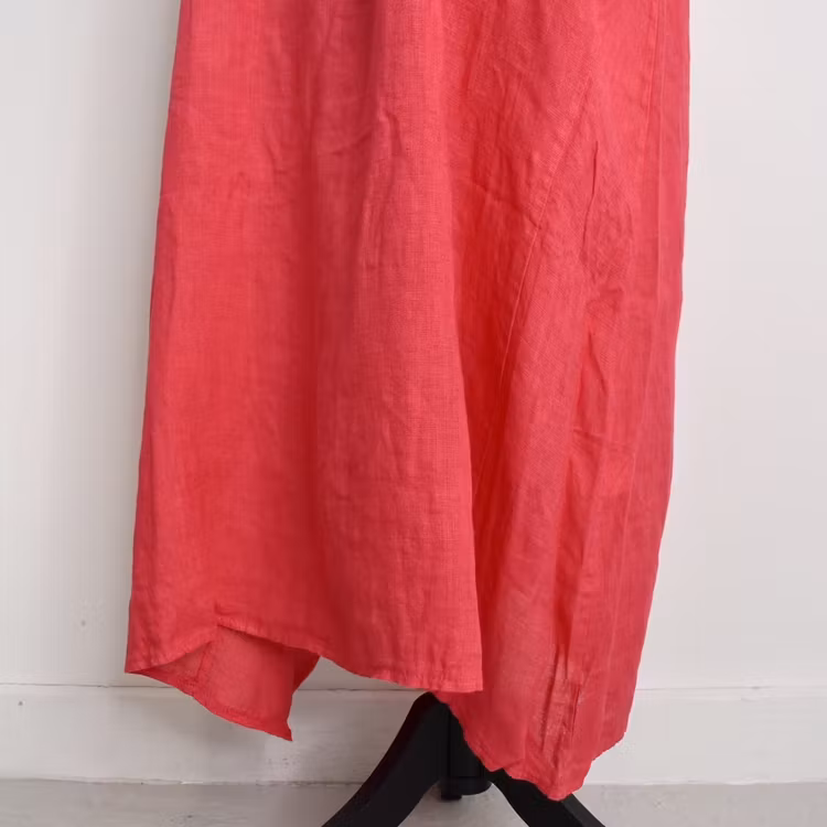 Linneklänning Loella HALLON - Mix By Heart