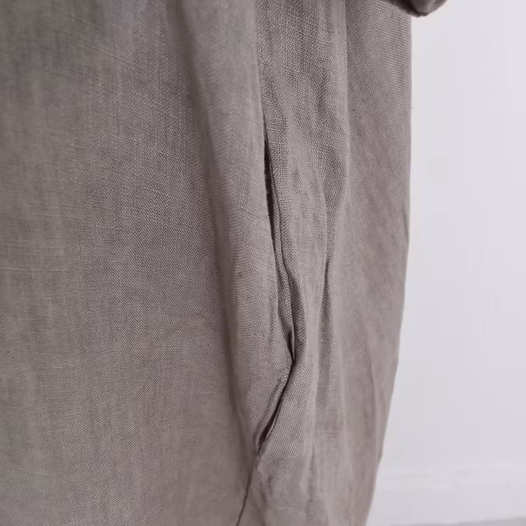 Linneklänning Loella TAUPE - Mix By Heart