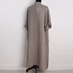 Linneklänning Loella TAUPE - Mix By Heart