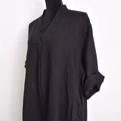 Linneklänning Loella SVART - Mix By Heart