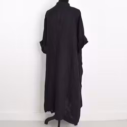 Linneklänning Loella SVART - Mix By Heart