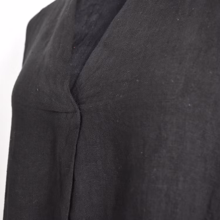 Linneklänning Loella SVART - Mix By Heart