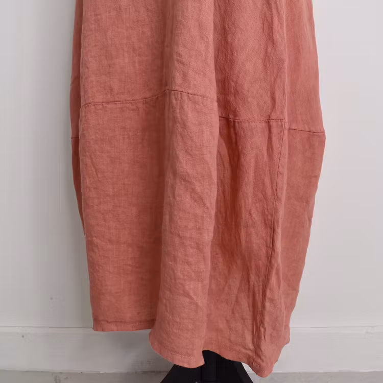 Linneklänning Sweet PINK GRAPE