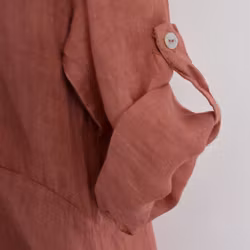 Linneklänning Sweet PINK GRAPE