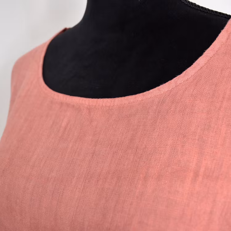 Linneklänning Sweet PINK GRAPE