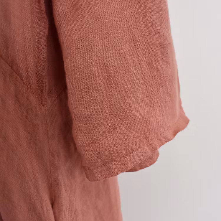 Linneklänning Sweet PINK GRAPE