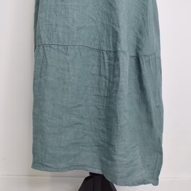 Linneklänning Sweet VERT CANARD