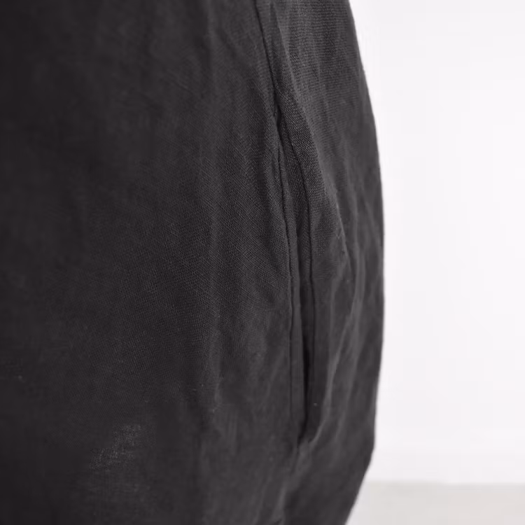 Linneklänning Sweet SVART