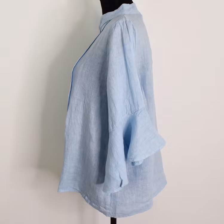 Linneblus Amy LJUSBLÅ - Camicia