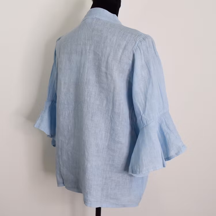 Linneblus Amy LJUSBLÅ - Camicia