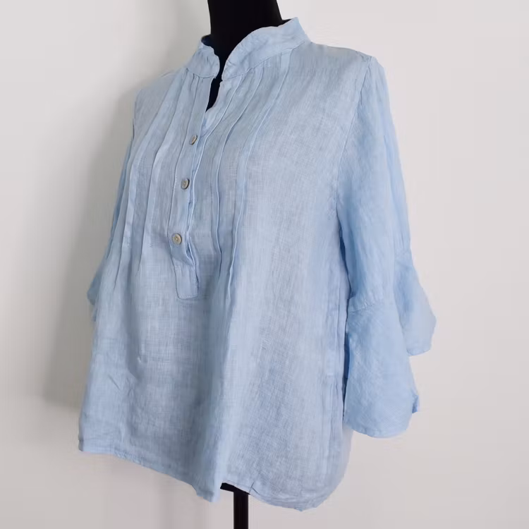 Linneblus Amy LJUSBLÅ - Camicia