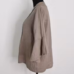 Linneblus Amy TAUPE - Camicia