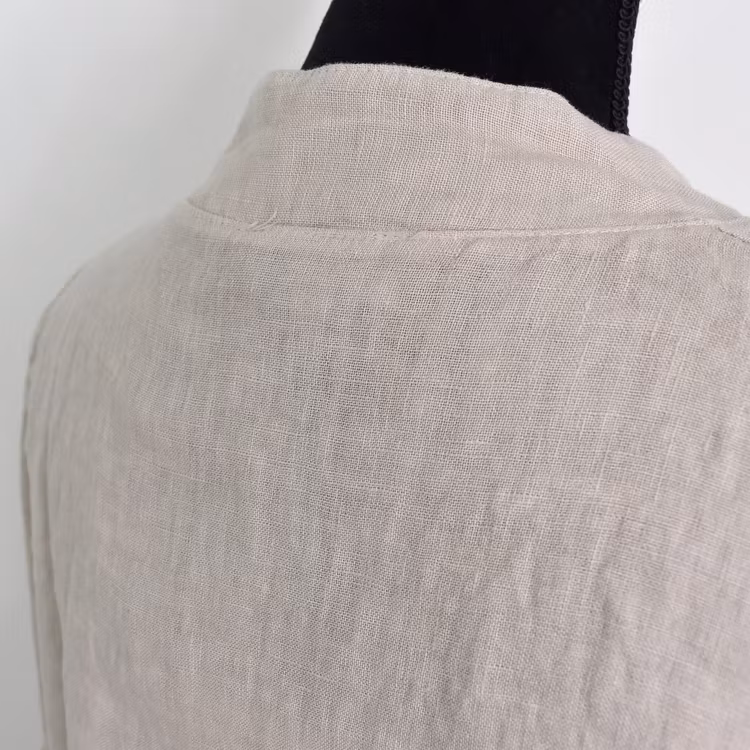 Linneblus Amy BEIGE - Camicia