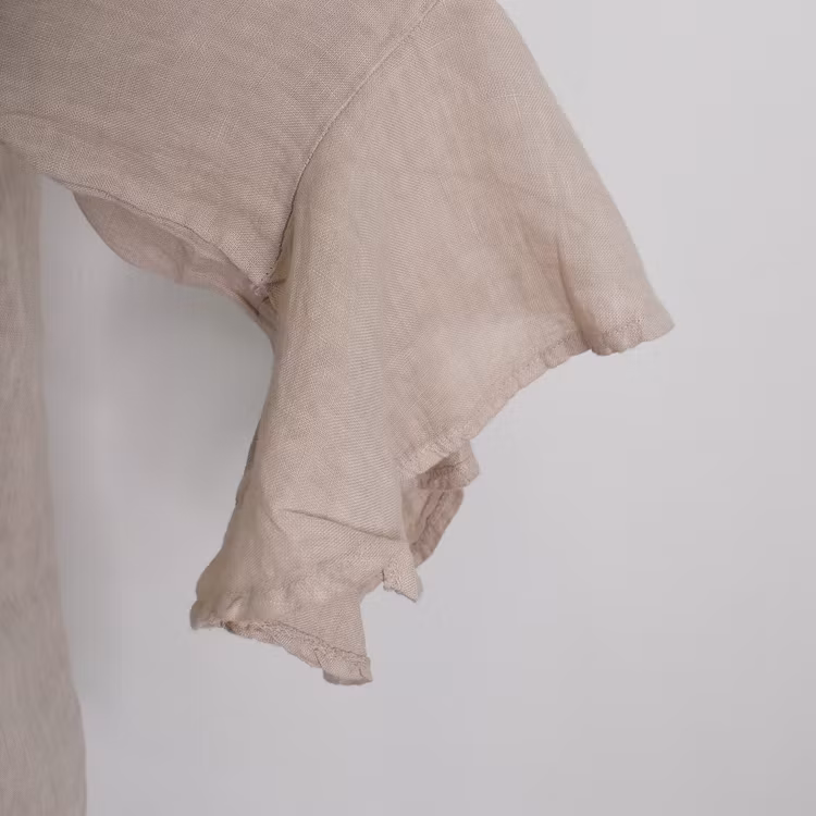 Linneblus Amy BEIGE - Camicia