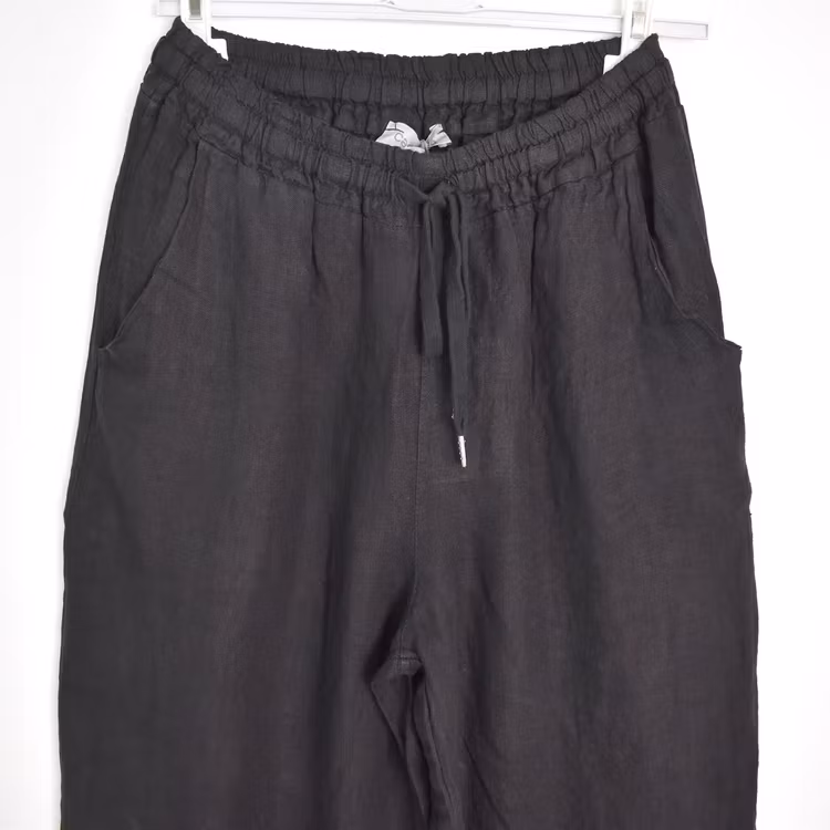 Linnebyxa Nelly SVART - Camicia