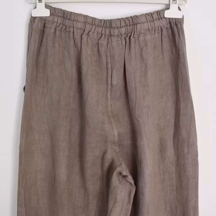 Linnebyxa Nelly TAUPE - Camicia