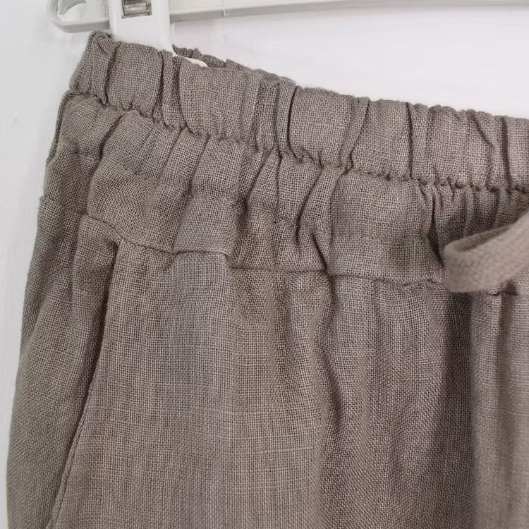 Linnebyxa Nelly TAUPE - Camicia