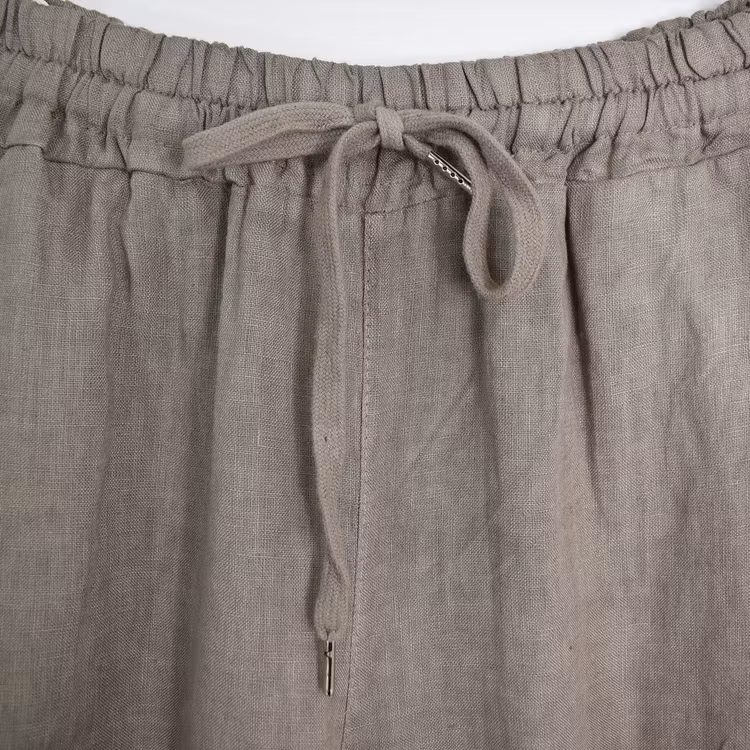 Linnebyxa Nelly TAUPE - Camicia