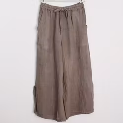 Linnebyxa Nelly TAUPE - Camicia