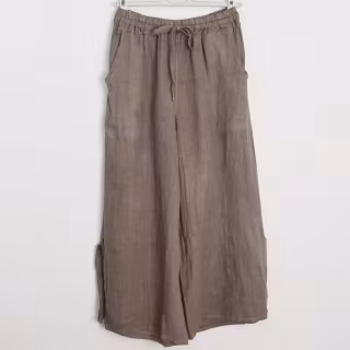 Linnebyxa Nelly TAUPE - Camicia