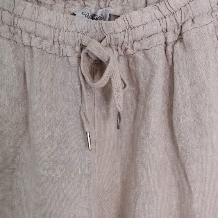 Linnebyxa Nelly BEIGE - Camicia