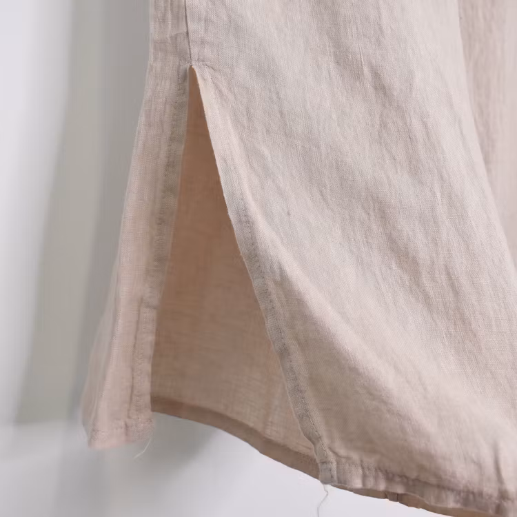 Linnebyxa Nelly BEIGE - Camicia